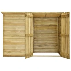 VIDAXL Abri à Vélo De Jardin 232x110x170 Cm Bois De Pin Imprégné -Promos Le Jardin Vivant Magasin 0152e3a8d9c67203