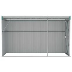 VIDAXL Abri De Jardin Mural Vert 118x288x178 Cm Acier Galvanisé 13 VIDAXL Abri De Jardin Mural Vert 118x288x178 Cm Acier Galvanisé -Promos Le Jardin Vivant Magasin 01c3bd253299e71d