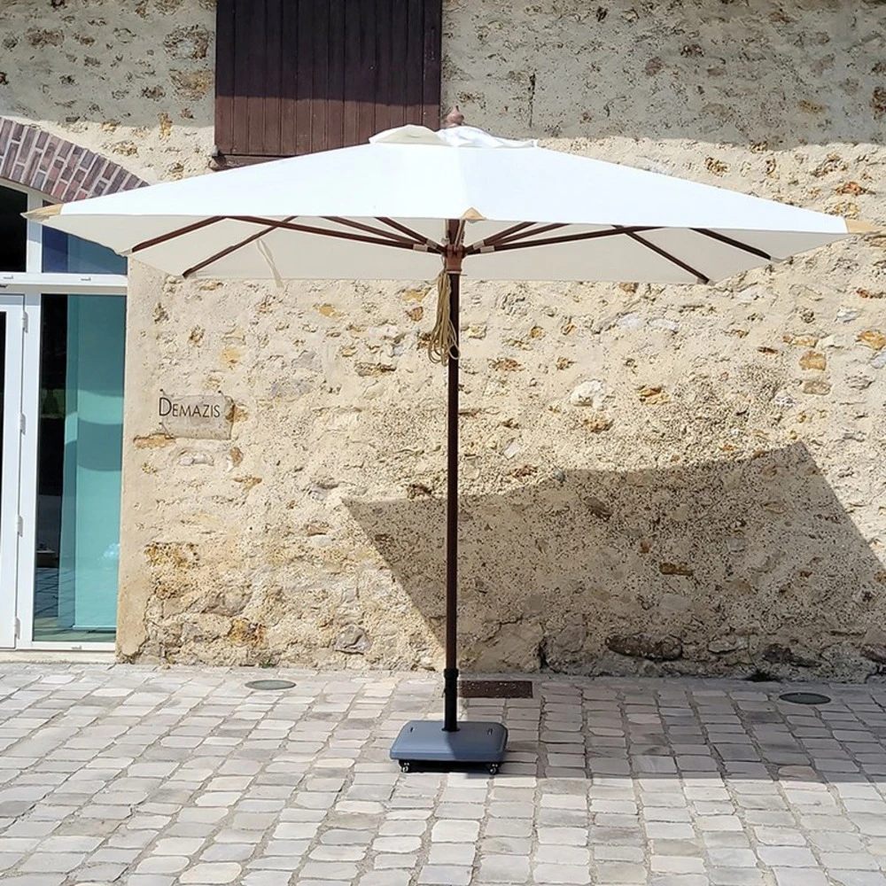 Parasol Droit 3x3 M écru Pegasia 3 Parasol Droit 3x3 M écru Pegasia