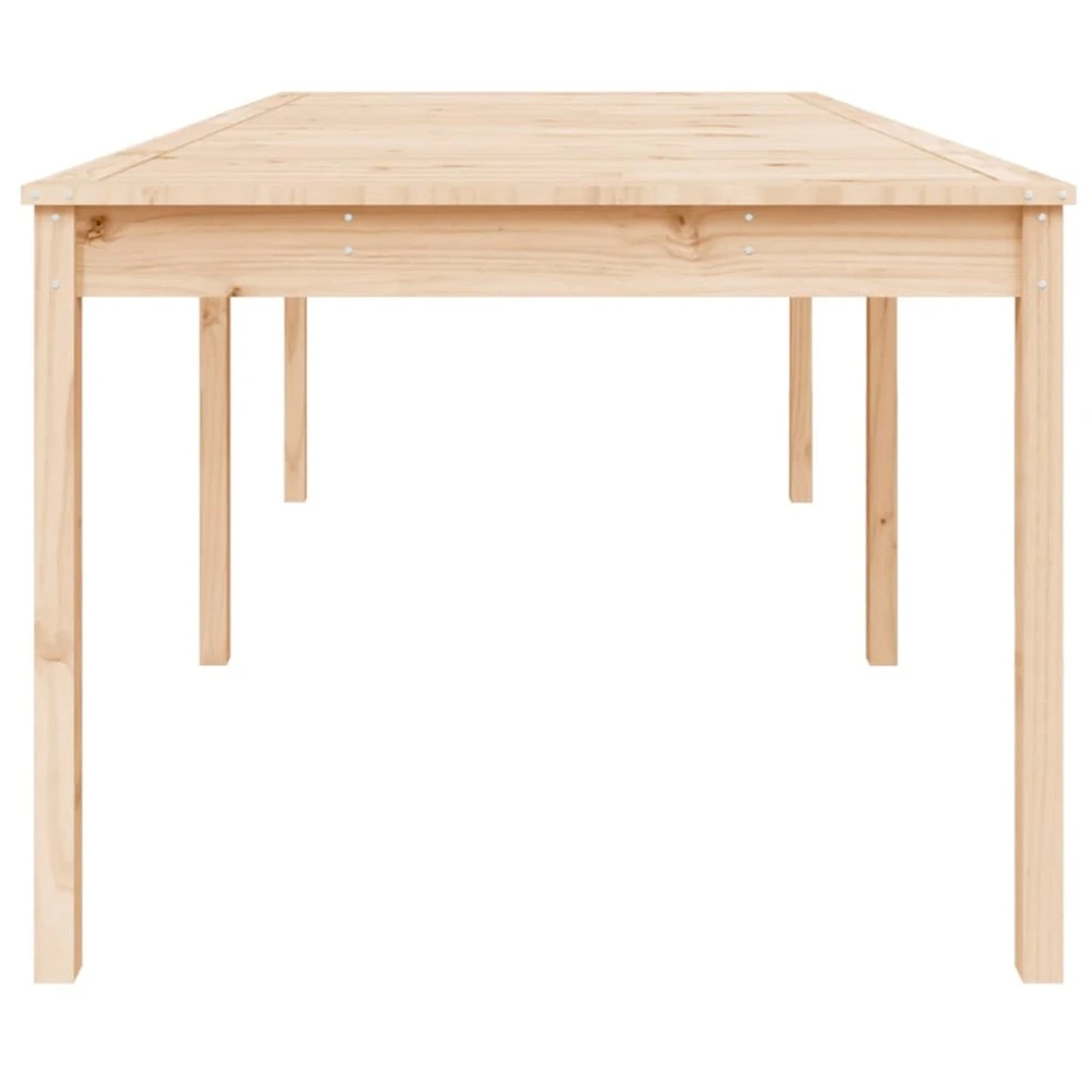 VIDAXL Table De Jardin 203,5x100x76 Cm Bois Massif De Pin 8 VIDAXL Table De Jardin 203,5x100x76 Cm Bois Massif De Pin – Image 6