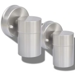 VIDAXL Applique Murale Led D'extérieur 2 Pcs Acier 11 VIDAXL Applique Murale Led D'extérieur 2 Pcs Acier -Promos Le Jardin Vivant Magasin 0875cd6f45a7d998