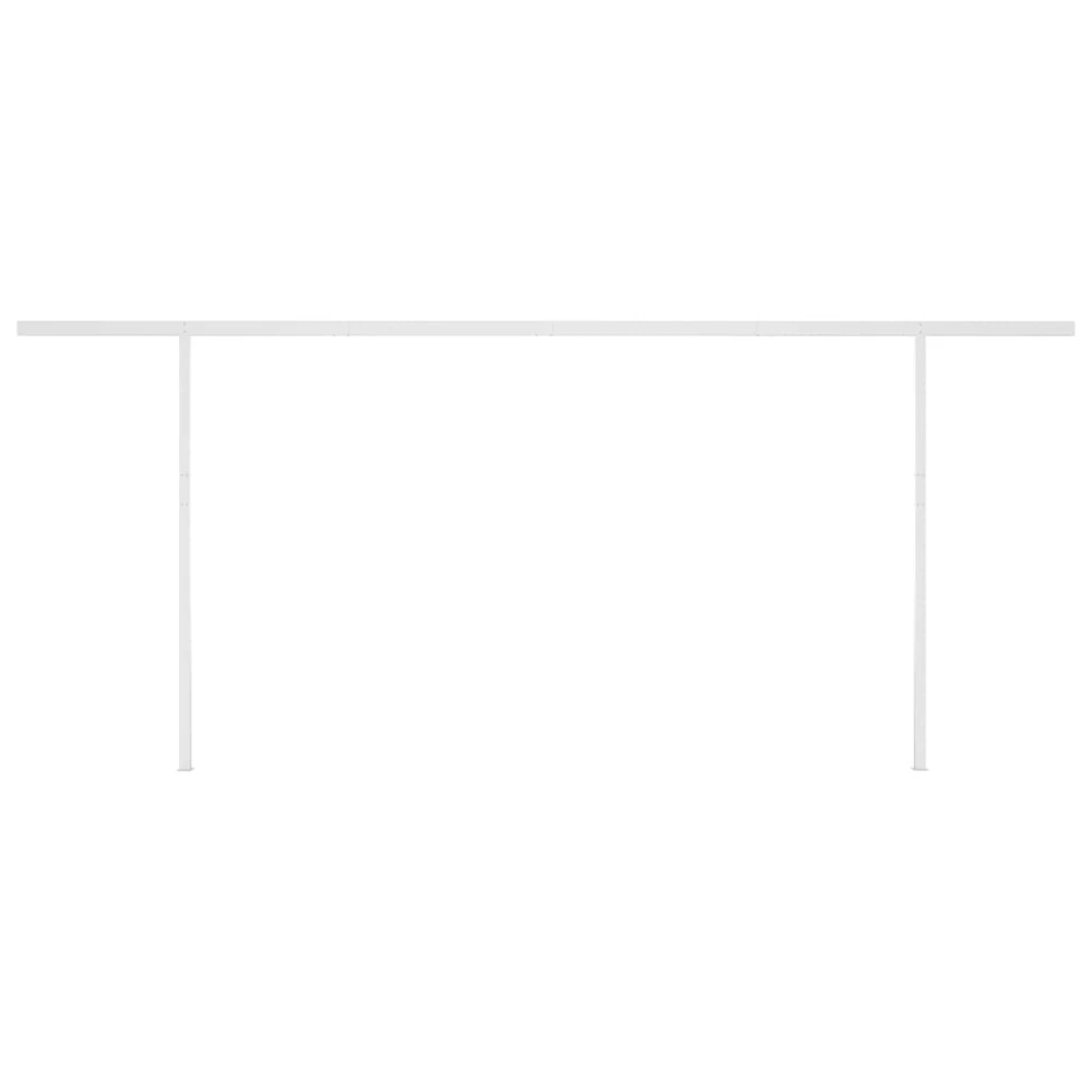 VIDAXL Auvent Automatique Capteur De Vent Et Led 5x3 M Bleu Et Blanc 9 VIDAXL Auvent Automatique Capteur De Vent Et Led 5x3 M Bleu Et Blanc – Image 7