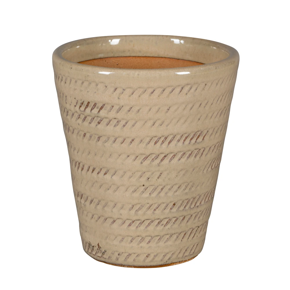 Pot Nirvana Crème - D38xH36cm 3 Pot Nirvana Crème - D38xH36cm