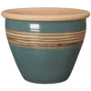 Vase Romance Ø22 X 18 Cm (plusieurs Coloris Possibles) -Promos Le Jardin Vivant Magasin 1043461 1997783