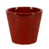 Pot émaillé Shanghai 4-01R Rouge - D.42xH.37cm -Promos Le Jardin Vivant Magasin 1053462 1743454