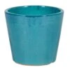 Pot émaillé Shanghai 4-01DMG Bleu - D.27xH.24cm -Promos Le Jardin Vivant Magasin 1053465 1743463