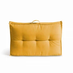 Coussin Palette Dossier Polyester Jaune 60 X 40 X 12 Cm -Promos Le Jardin Vivant Magasin 120b04151618ebb2
