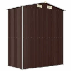 VIDAXL Abri De Jardin Marron Foncé 192x108x223 Cm Acier Galvanisé 13 VIDAXL Abri De Jardin Marron Foncé 192x108x223 Cm Acier Galvanisé -Promos Le Jardin Vivant Magasin 14a4f9eedfd1eacd