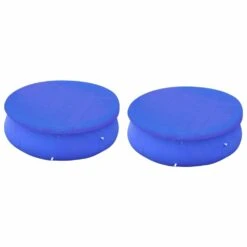 VIDAXL Couvertures De Piscines Rondes Hors Sol De 450-457 Cm 2 Pcs