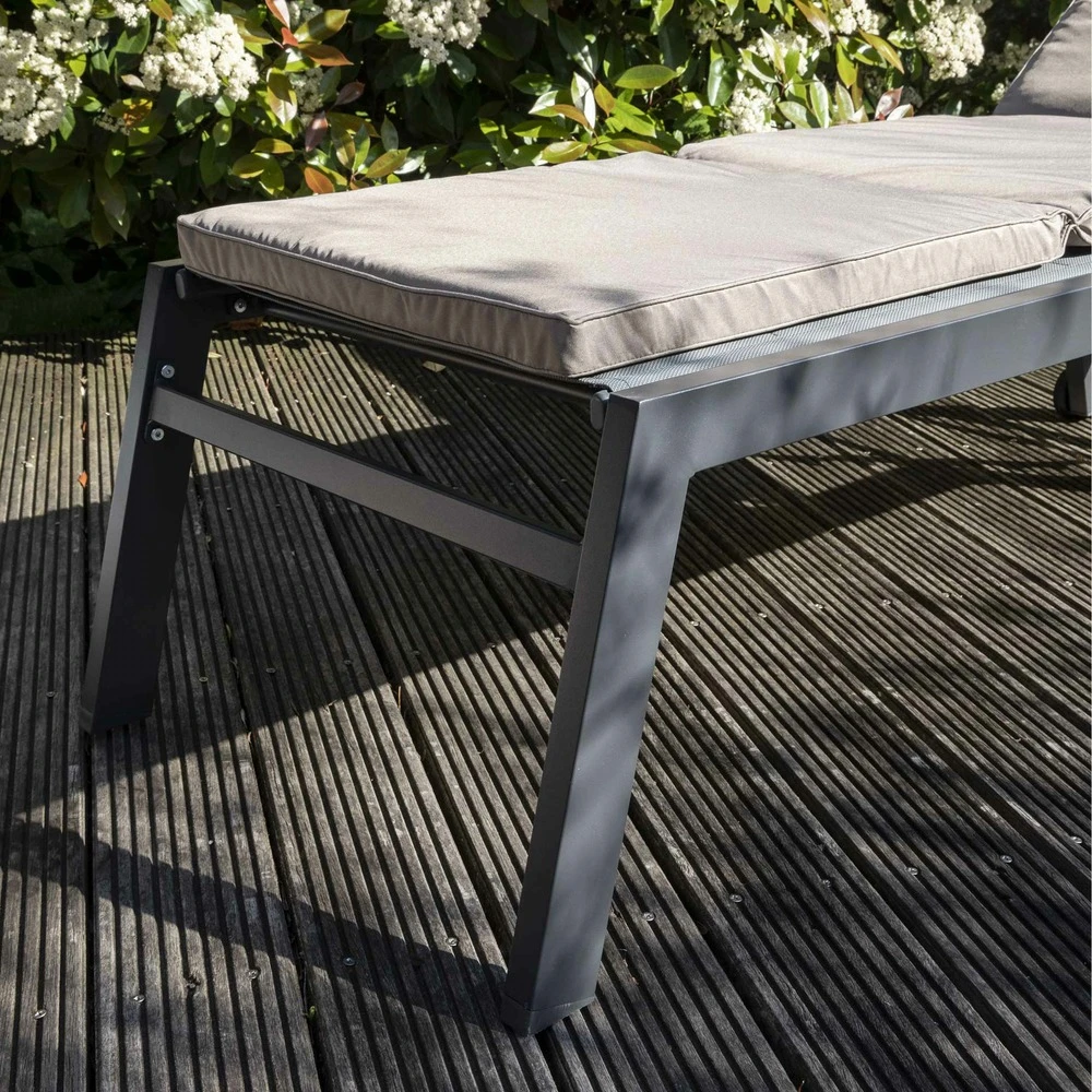 Coussin Bain De Soleil Polyester écru 186x53x5 Cm 8 Coussin Bain De Soleil Polyester écru 186x53x5 Cm – Image 6