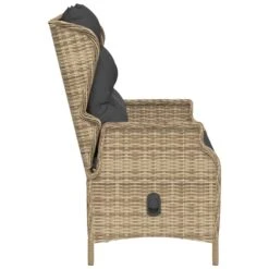 VIDAXL Banc De Jardin à 2 Places Avec Coussins Marron Résine Tressée 13 VIDAXL Banc De Jardin à 2 Places Avec Coussins Marron Résine Tressée -Promos Le Jardin Vivant Magasin 23a382919dff0aee