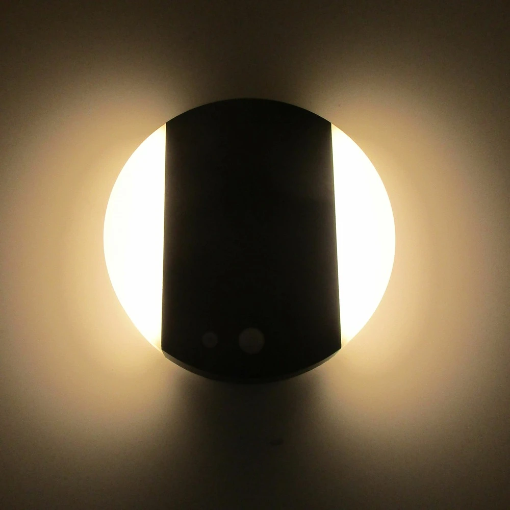 Applique Murale Solaire Led Aluminium Blanc 6 Applique Murale Solaire Led Aluminium Blanc – Image 4