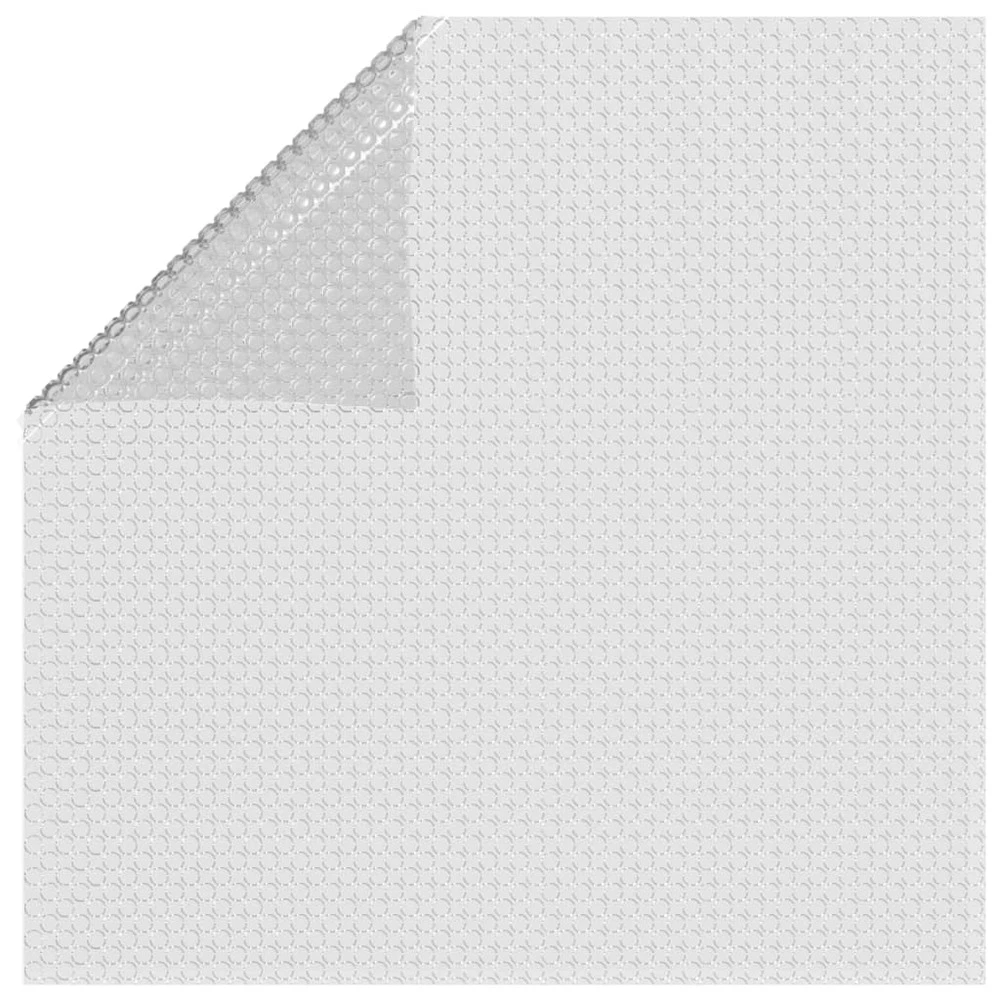 VIDAXL Film Solaire De Piscine Flottant Pe 600x400 Cm Gris 5 VIDAXL Film Solaire De Piscine Flottant Pe 600x400 Cm Gris – Image 3