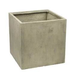 Cube Jin, Gris Ciment L. 60 X L. 60 X H. 60 Cm 9 Cube Jin, Gris Ciment L. 60 X L. 60 X H. 60 Cm -Promos Le Jardin Vivant Magasin 418307 001