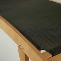 Lot De 2 Bains De Soleil En Eucalyptus Noir -Promos Le Jardin Vivant Magasin 442740c337ba9b19