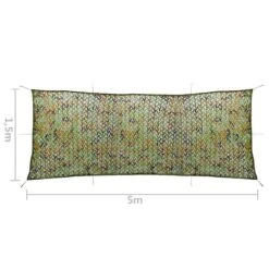 VIDAXL Filet De Camouflage Avec Sac De Rangement 1,5x5 M Vert -Promos Le Jardin Vivant Magasin 4add80d54a471da7