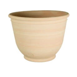 Pot Campana En Terre Cuite Claire Ø 20 X H. 18 Cm -Promos Le Jardin Vivant Magasin 501139 002