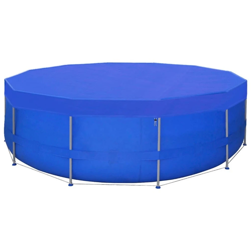 VIDAXL Couvertures De Piscine 2 Pcs Pe Ronde 540 Cm 90 G/m² 4 VIDAXL Couvertures De Piscine 2 Pcs Pe Ronde 540 Cm 90 G/m² – Image 2