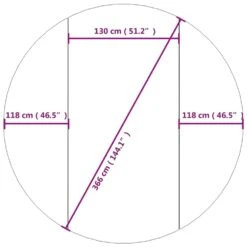 VIDAXL Bâche De Piscine Gris Clair ø366 Cm Géotextile Polyester -Promos Le Jardin Vivant Magasin 5643ca5efba83c87