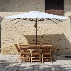 Parasol Droit 3x3 M écru Pegasia 11 Parasol Droit 3x3 M écru Pegasia -Promos Le Jardin Vivant Magasin 597a33004ab1c8c8