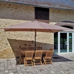 Parasol Droit 4x3 M Taupe Pegasia 11 Parasol Droit 4x3 M Taupe Pegasia -Promos Le Jardin Vivant Magasin 5b9e0d7d782bf49b