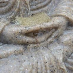 Fontaine Bouddha Assis En Pierre Reconstituée Avec Led -Promos Le Jardin Vivant Magasin 60639d75d9fd5c50