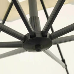 Parasol Déporté Carré 3 X 3m En Aluminium écru -Promos Le Jardin Vivant Magasin 61f99119625ab7c9