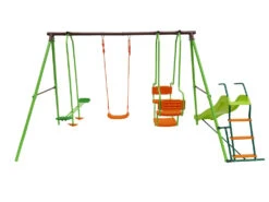 Portique Acier "ludo" - 1.96m - 4 Agrès 8 Portique Acier "ludo" - 1.96m - 4 Agrès -Promos Le Jardin Vivant Magasin 62384504847658.70803994