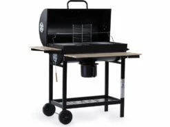 Barbecue Charbon De Bois "king" - 95 X 63 X 105 Cm - Noir -Promos Le Jardin Vivant Magasin 623845111aefa4.58151891