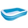 Bestway Piscine Familiale Translucide L 262 L 175cm H 51cm