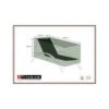 Housse De Protection Pour Chaise Longue 205 X 75 X 68 Cm - Noir -Promos Le Jardin Vivant Magasin 627036ecb7d665.52412828