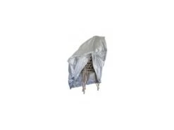 Housse De Protection Pour Chaises - Argent - 67x67x109 Cm -Promos Le Jardin Vivant Magasin 627036ef577678.39165385