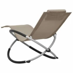 VIDAXL Chaise Longue Pour Enfants Acier Taupe -Promos Le Jardin Vivant Magasin 627a6e94966b47.41272594