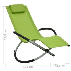 VIDAXL Chaise Longue Pour Enfants Acier Vert 14 VIDAXL Chaise Longue Pour Enfants Acier Vert -Promos Le Jardin Vivant Magasin 627a6e950f9571.41053889