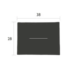 Coussin Outdoor BISTRO En TTE Rouge Piment - 38x28 Cm -Promos Le Jardin Vivant Magasin 629726 2065888