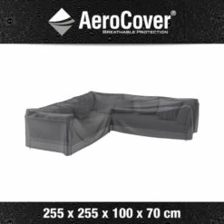 Aerocover Housse De Protection Pour Salon De Jardin D'angle L255 X 100 Cm -Promos Le Jardin Vivant Magasin 62b63af0629055.46448961