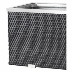 Jardinière En Résine Tressée Avec Cadre En Aluminium 70 X 38 X 40 Cm 9 Jardinière En Résine Tressée Avec Cadre En Aluminium 70 X 38 X 40 Cm -Promos Le Jardin Vivant Magasin 6345b9fb1743c7.38554230