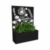 Jardinière En Fer Avec Treillis Motif Floral -Promos Le Jardin Vivant Magasin 6345b9fce99583.46708650