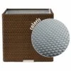 Jardinière En Résine Tressée 46 X 46 X 46 Cm 2 Jardinière En Résine Tressée 46 X 46 X 46 Cm -Promos Le Jardin Vivant Magasin 6345bd89f33356.42310779