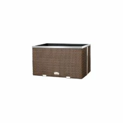 Jardinière En Résine Tressée Avec Cadre En Aluminium 70 X 38 X 40 Cm 8 Jardinière En Résine Tressée Avec Cadre En Aluminium 70 X 38 X 40 Cm -Promos Le Jardin Vivant Magasin 6345bd9c30d4e1.08116592