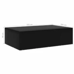VIDAXL Housse De Salon De Jardin 12 œillets 205x325x90 Cm 11 VIDAXL Housse De Salon De Jardin 12 œillets 205x325x90 Cm -Promos Le Jardin Vivant Magasin 6364b91f8f66f7.25902341