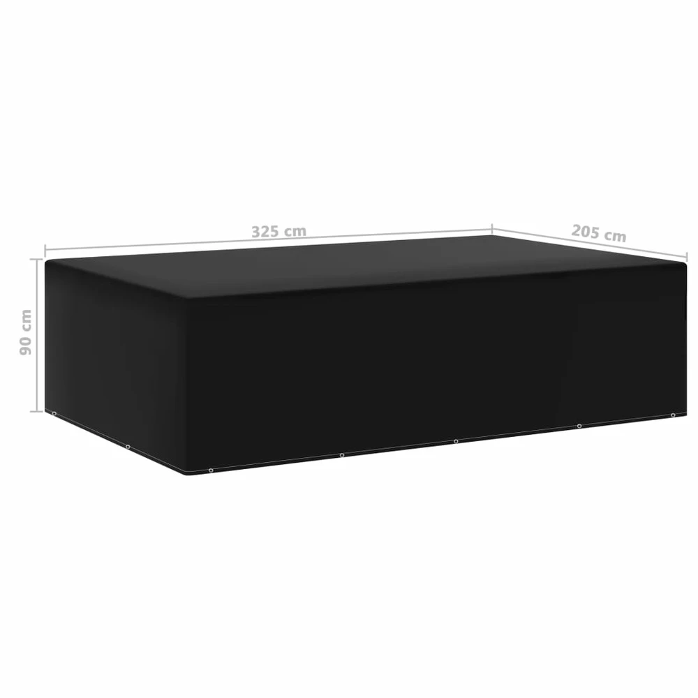 VIDAXL Housse De Salon De Jardin 12 œillets 205x325x90 Cm 7 VIDAXL Housse De Salon De Jardin 12 œillets 205x325x90 Cm – Image 5