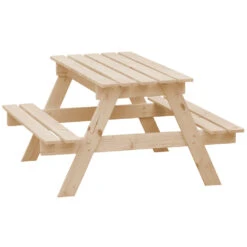 Table Enfant Pour Le Jardin - Table Et Chaise Enfant Avec Boite De Rangement -90x90xh50 Cm - M010-1 -Promos Le Jardin Vivant Magasin 63eb3fd050ae00.23083478