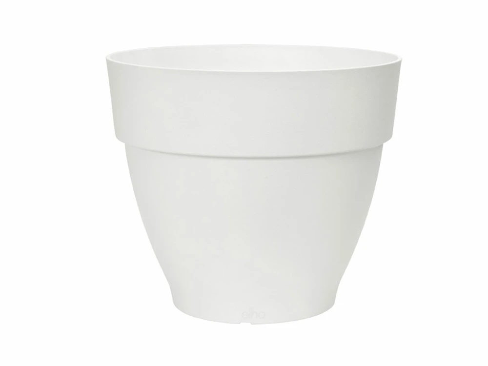 Elho Pot De Fleurs Rond Vibia Campana - ø 47 X H.40 Cm - Blanc 3 Elho Pot De Fleurs Rond Vibia Campana - ø 47 X H.40 Cm - Blanc