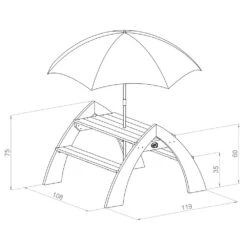 Axi Kylo Xl Table Pique Nique Enfant En Bois Gris & Blanc 10 Axi Kylo Xl Table Pique Nique Enfant En Bois Gris & Blanc -Promos Le Jardin Vivant Magasin 641d4029033279.17080669
