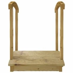 VIDAXL Pont De Jardin Avec Balustrades Bois Massif De Pin Imprégné -Promos Le Jardin Vivant Magasin 641f299a5f9a28.61459006