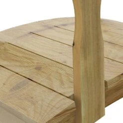 VIDAXL Pont De Jardin Avec Balustrades Bois Massif De Pin Imprégné -Promos Le Jardin Vivant Magasin 641f299a6528e6.24860145