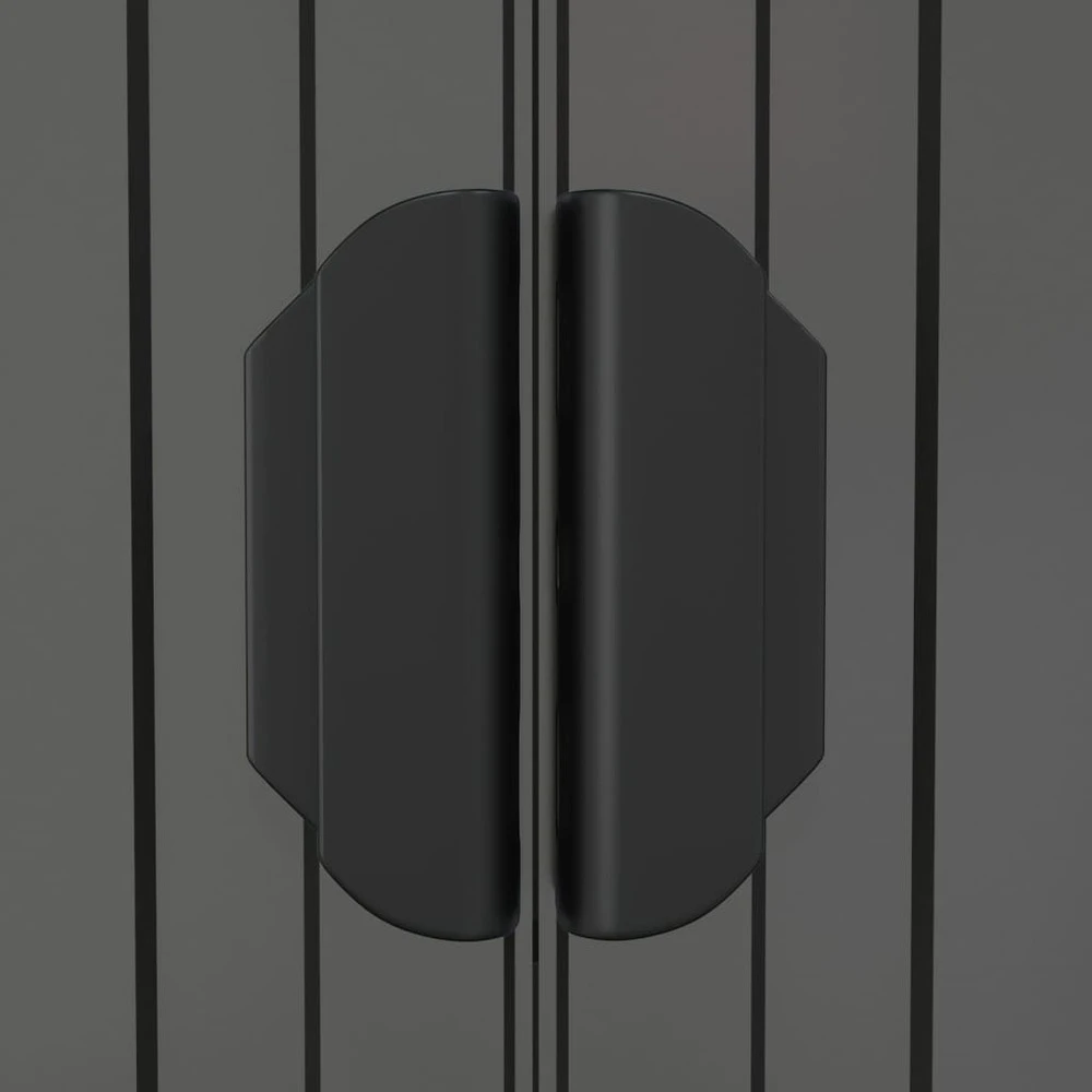 VIDAXL Abri De Jardin Gris Clair 192x855x223 Cm Acier Galvanisé 9 VIDAXL Abri De Jardin Gris Clair 192x855x223 Cm Acier Galvanisé – Image 7