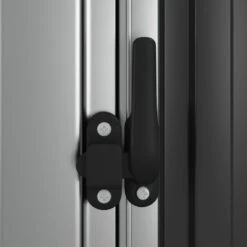 VIDAXL Abri De Jardin Anthracite 180,5x97x209,5 Cm Acier Galvanisé -Promos Le Jardin Vivant Magasin 641f43bc2c8a47.08945151