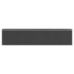 VIDAXL Abri De Jardin Anthracite 192x938x223 Cm Acier Galvanisé -Promos Le Jardin Vivant Magasin 641f43c8039536.45702321